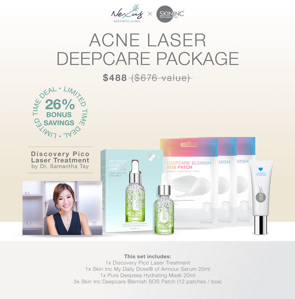 Acne Deepcare Laser Package (28% Savings)