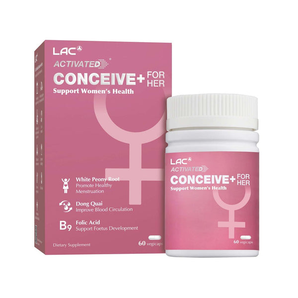 LAC ACTIVATED® Conceive+ For Her - For Women's Reproductive Health