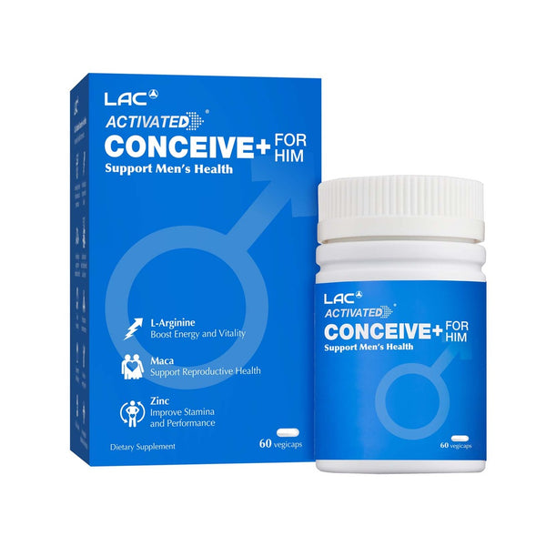 LAC ACTIVATED® Conceive+ For Him - For Men's Reproductive Health